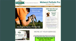 Desktop Screenshot of midwest-petsafe.com